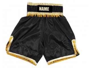Personlig Bokseshorts Boxing Shorts : KNBSH-035-Sort